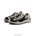 abedul/negro calzado KEEN uneek ii punta abierta T0822B450 mujer - Imagen 2