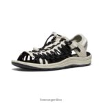 abedul/negro calzado KEEN uneek ii punta abierta T0822B450 mujer - Imagen 3