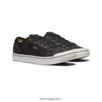 abedul negro/plateado calzado KEEN zapatilla elsa de cuero cosecha T0822B628 mujer - Imagen 2