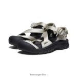 abedul plateado/negro calzado KEEN sandalia zerraport ii T0822B544 mujer - Imagen 2