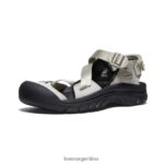 abedul plateado/negro calzado KEEN sandalia zerraport ii T0822B544 mujer - Imagen 3