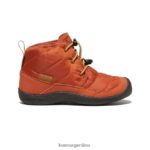alfareros arcilla/negro calzado KEEN chukka impermeable howser ii T0822B937 niños grandes