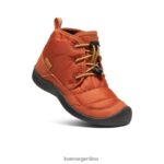 alfareros arcilla/negro calzado KEEN chukka impermeable howser ii T0822B937 niños grandes - Imagen 3