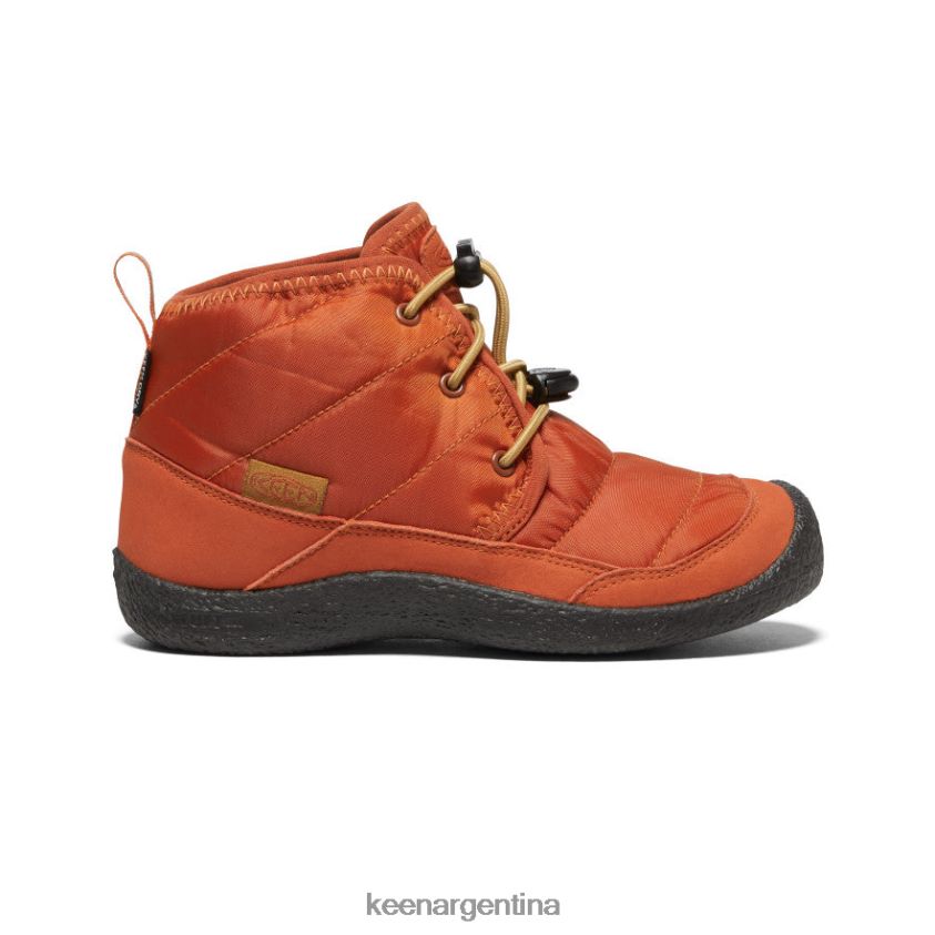 alfareros arcilla/negro calzado KEEN chukka impermeable howser ii T0822B937 niños grandes - Imagen 1
