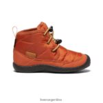 alfareros arcilla/negro calzado KEEN chukka impermeable howser ii T0822B997 pequeños niños