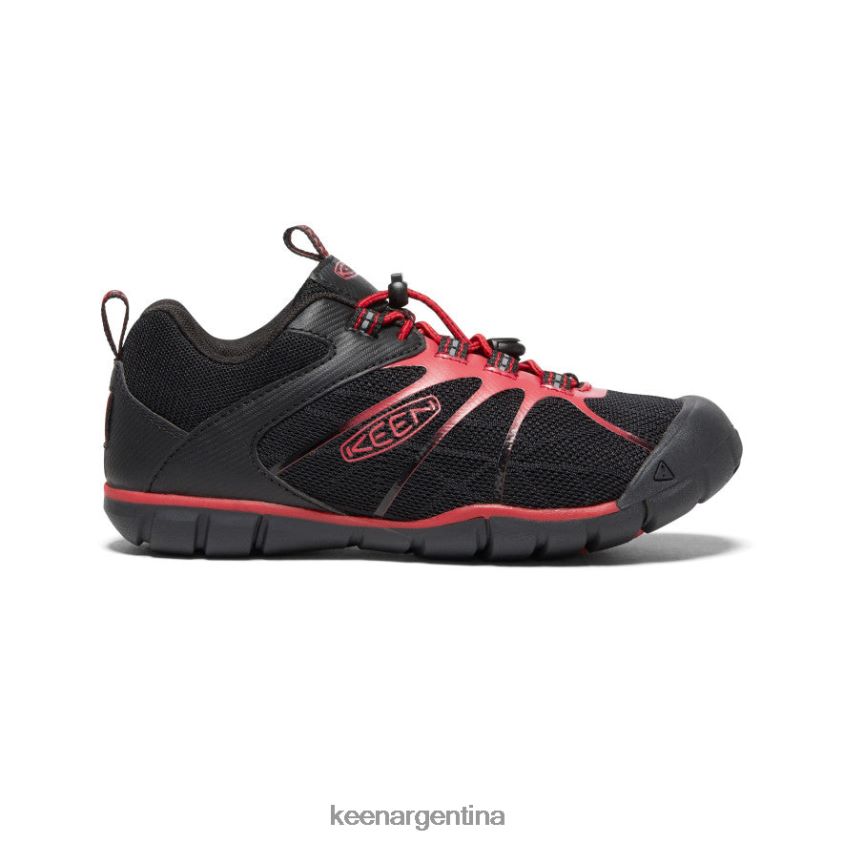 alfombra negra/roja calzado KEEN zapatillas chandler 2 cnx T0822B881 niños grandes - Imagen 1