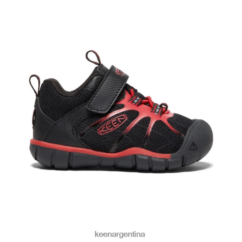 alfombra_negra_roja_calzado_keen_zapatillas_chandler_2_cnx_t0822b885_ninos_pequenos.jpg alfombra negra/roja calzado KEEN zapatillas chandler 2 cnx T0822B885 niños pequeños - Imagen 1