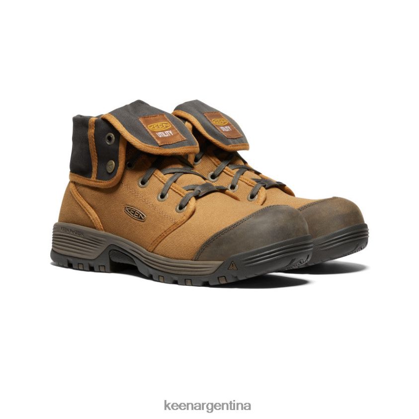 almendra/oliva negra calzado KEEN roswell mid (puntera de fibra de carbono) T0822B281 hombres - Imagen 2