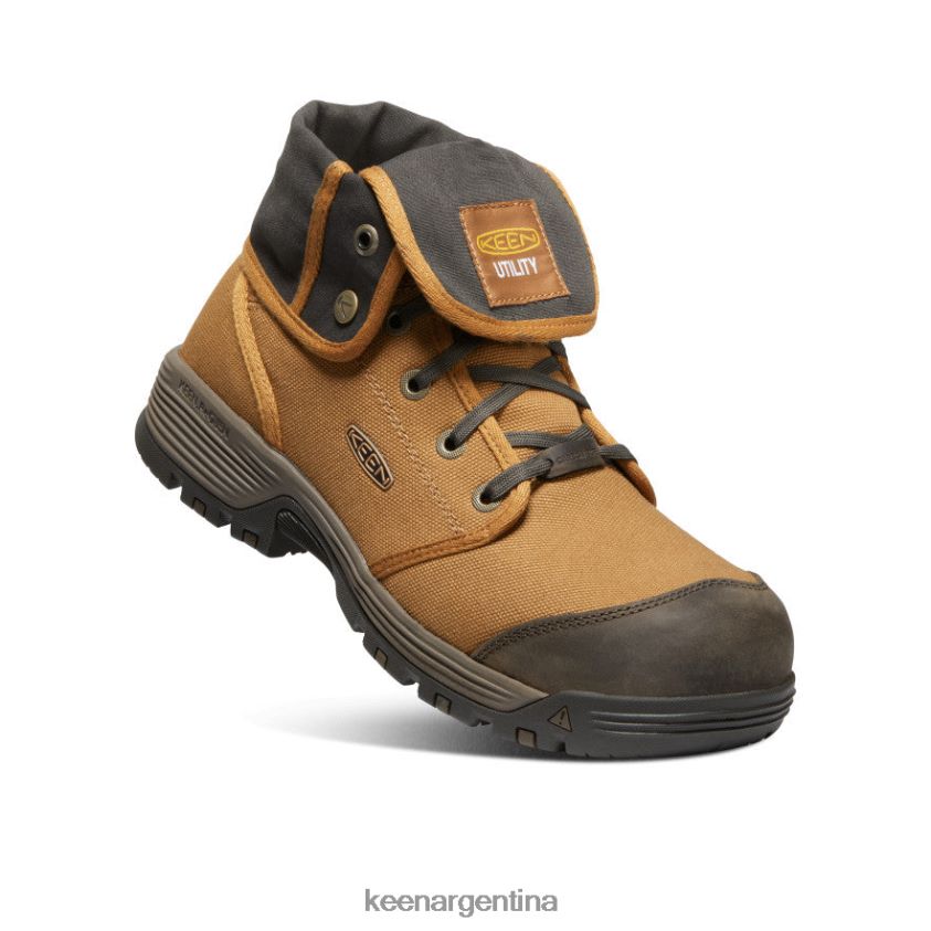 almendra/oliva negra calzado KEEN roswell mid (puntera de fibra de carbono) T0822B281 hombres - Imagen 3