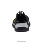 amarillo negro calzado KEEN diapositiva de newport T0822B31 hombres - Imagen 5