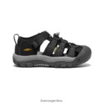 amarillo negro calzado KEEN newport h2 T0822B729 pequeños niños