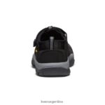 amarillo negro calzado KEEN newport h2 T0822B729 pequeños niños - Imagen 5