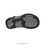 amarillo negro calzado KEEN newport h2 T0822B750 niños grandes - Imagen 4