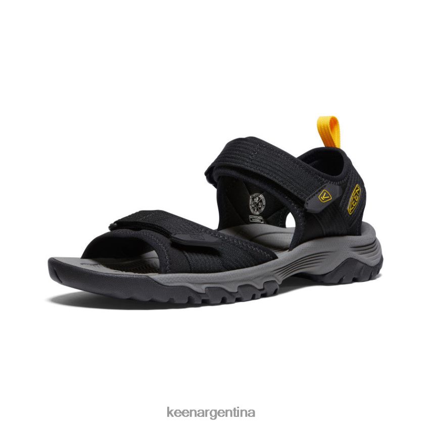 amarillo negro calzado KEEN targhee iii con punta abierta h2 T0822B318 hombres - Imagen 3