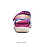 arcoiris/festival fucsia calzado KEEN correa trasera elle T0822B725 pequeños niños - Imagen 5
