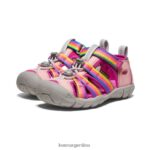 arcoiris/festival fucsia calzado KEEN seacamp ii cnx T0822B854 pequeños niños - Imagen 2