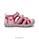 arcoiris/festival fucsia calzado KEEN seacamp ii cnx T0822B854 pequeños niños