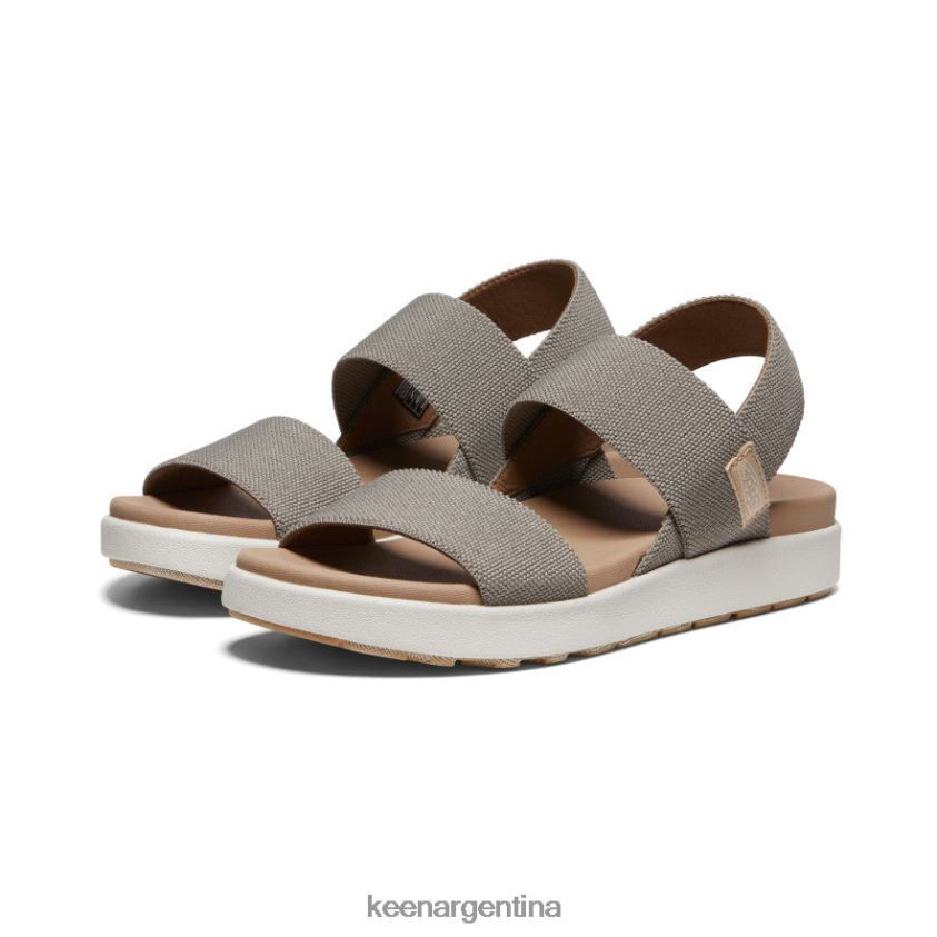 atigrado/abedul calzado KEEN sandalia elle con tira trasera T0822B418 mujer - Imagen 2