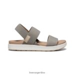 atigrado/abedul calzado KEEN sandalia elle con tira trasera T0822B418 mujer