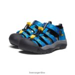austero/negro calzado KEEN newport h2 T0822B737 pequeños niños - Imagen 2