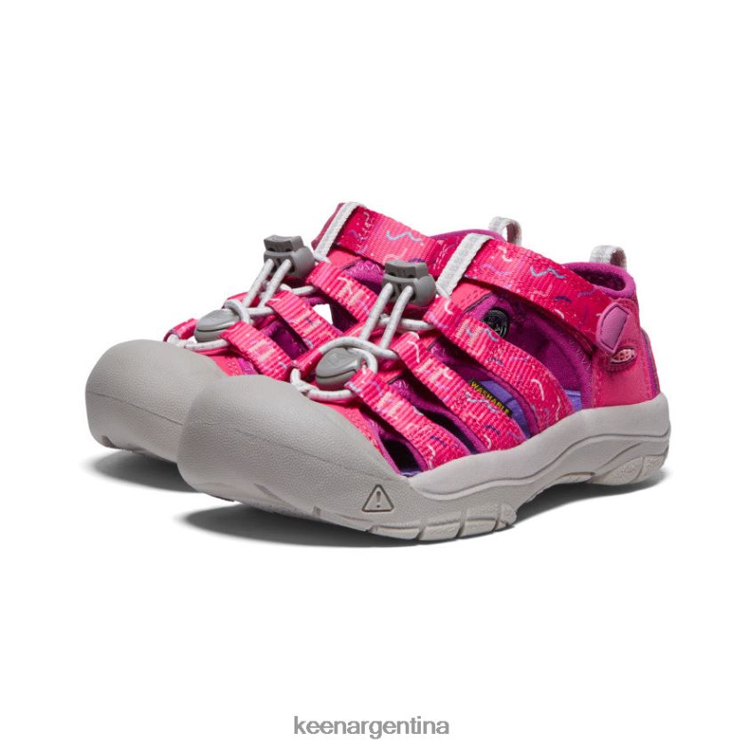 azalea/festival fucsia calzado KEEN newport h2 T0822B739 pequeños niños - Imagen 2