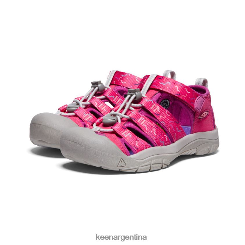 azalea/festival fucsia calzado KEEN newport h2 T0822B758 niños grandes - Imagen 2