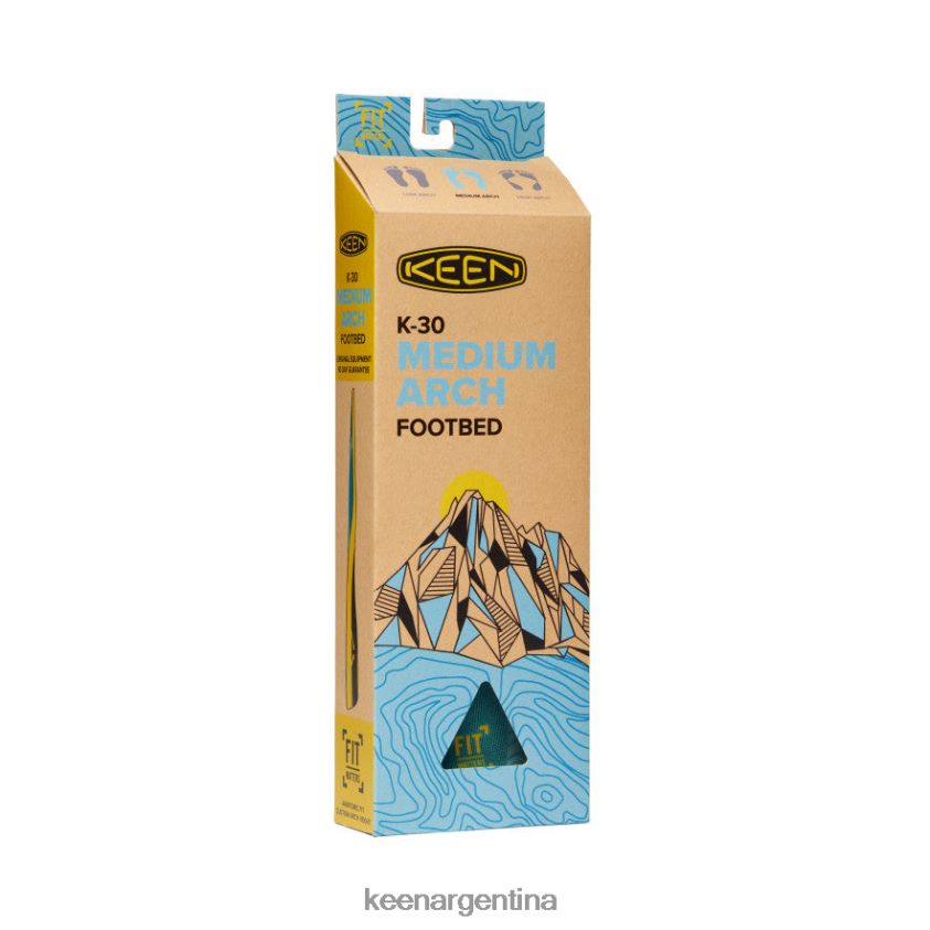 azul accesorios KEEN plantilla exterior k-30 de arco medio T0822B657 mujer - Imagen 5