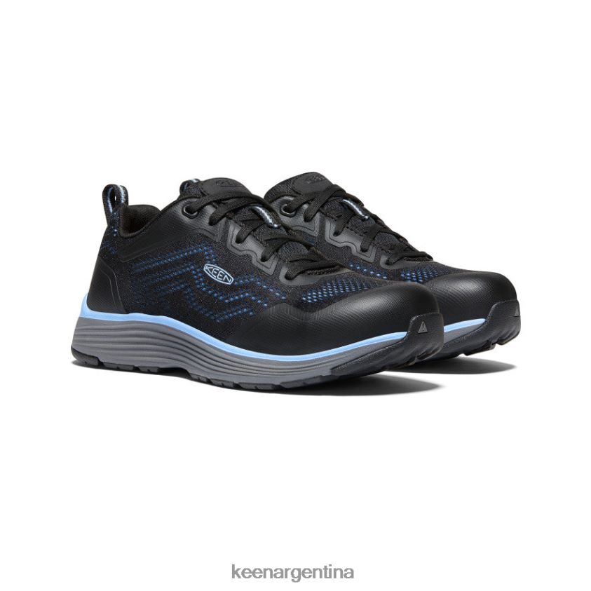 azul aireado/negro calzado KEEN sparta 2 (puntera de aluminio) T0822B459 mujer - Imagen 2
