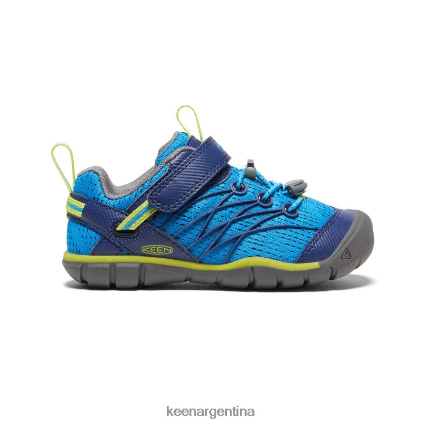 azul brillante / profundidades azules calzado KEEN chandler cnx T0822B888 pequeños niños - Imagen 1