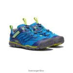 azul brillante / profundidades azules calzado KEEN chandler cnx T0822B893 niños grandes - Imagen 2