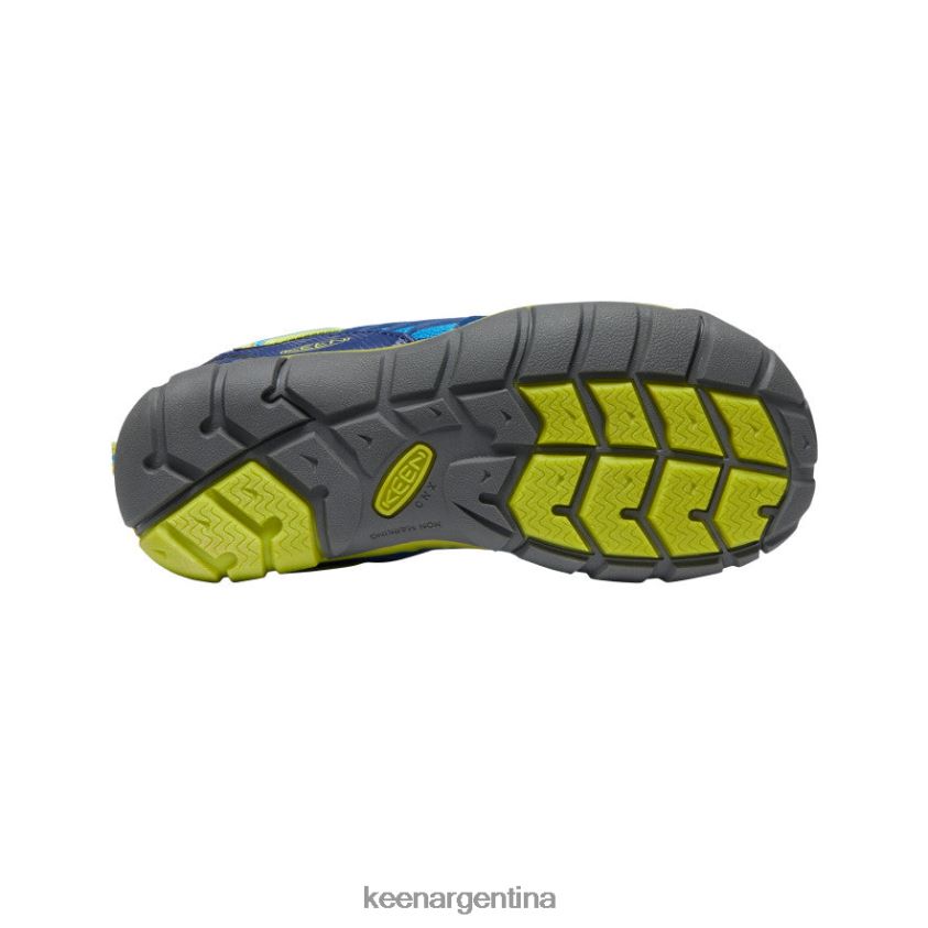 azul brillante / profundidades azules calzado KEEN chandler cnx T0822B893 niños grandes - Imagen 4