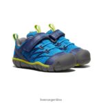 azul brillante / profundidades azules calzado KEEN chandler cnx T0822B899 niños pequeños - Imagen 2