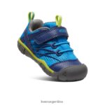 azul brillante / profundidades azules calzado KEEN chandler cnx T0822B899 niños pequeños - Imagen 3