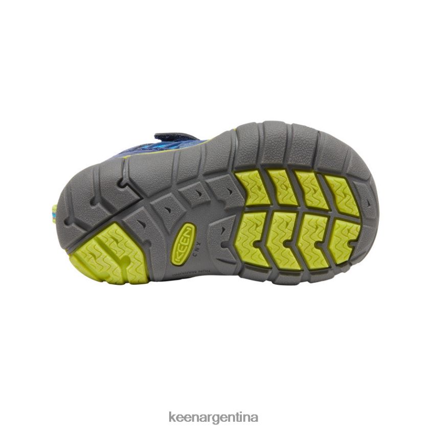 azul brillante / profundidades azules calzado KEEN chandler cnx T0822B899 niños pequeños - Imagen 4