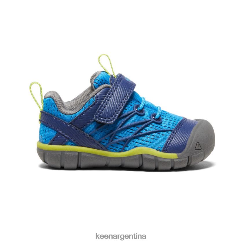 azul brillante / profundidades azules calzado KEEN chandler cnx T0822B899 niños pequeños - Imagen 1