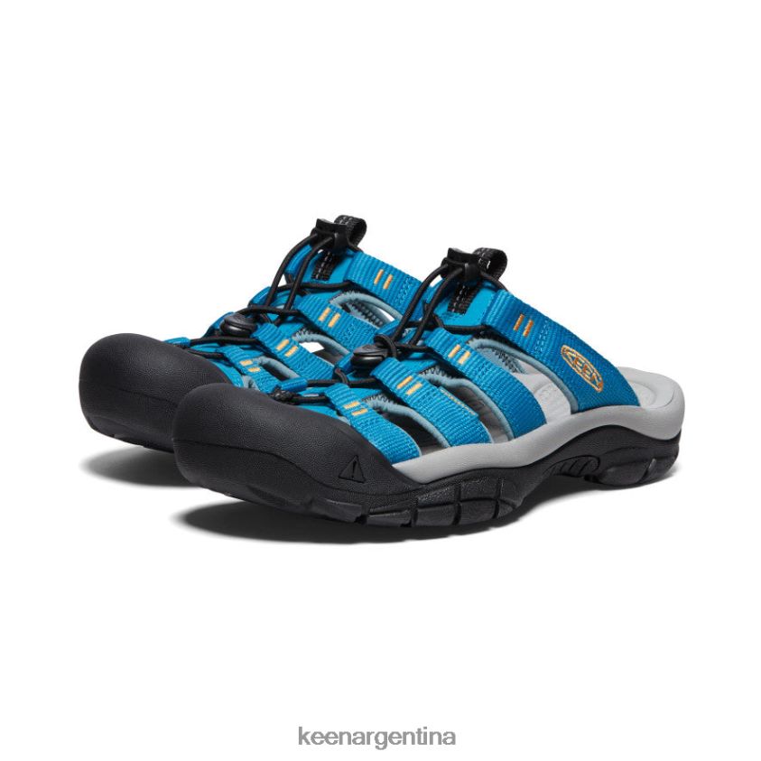 azul fiordo/amapola islandia calzado KEEN diapositiva de newport T0822B454 mujer - Imagen 2