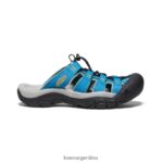 azul fiordo/amapola islandia calzado KEEN diapositiva de newport T0822B454 mujer