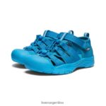 azul fiordo calzado KEEN newport h2 T0822B759 niños grandes - Imagen 2