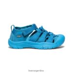azul fiordo calzado KEEN newport h2 T0822B759 niños grandes