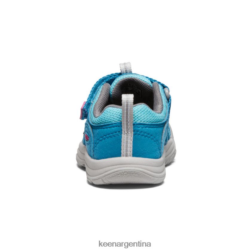 azul fiordo/fucsia festival calzado KEEN newport h2sho T0822B914 niños pequeños - Imagen 5