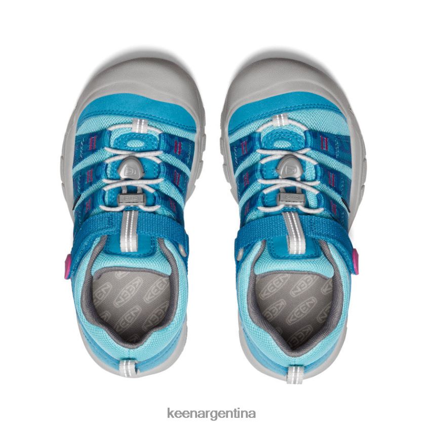 azul fiordo/fucsia festival calzado KEEN newport h2sho T0822B955 niños grandes - Imagen 4