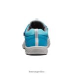 azul fiordo/fucsia festival calzado KEEN newport h2sho T0822B955 niños grandes - Imagen 5