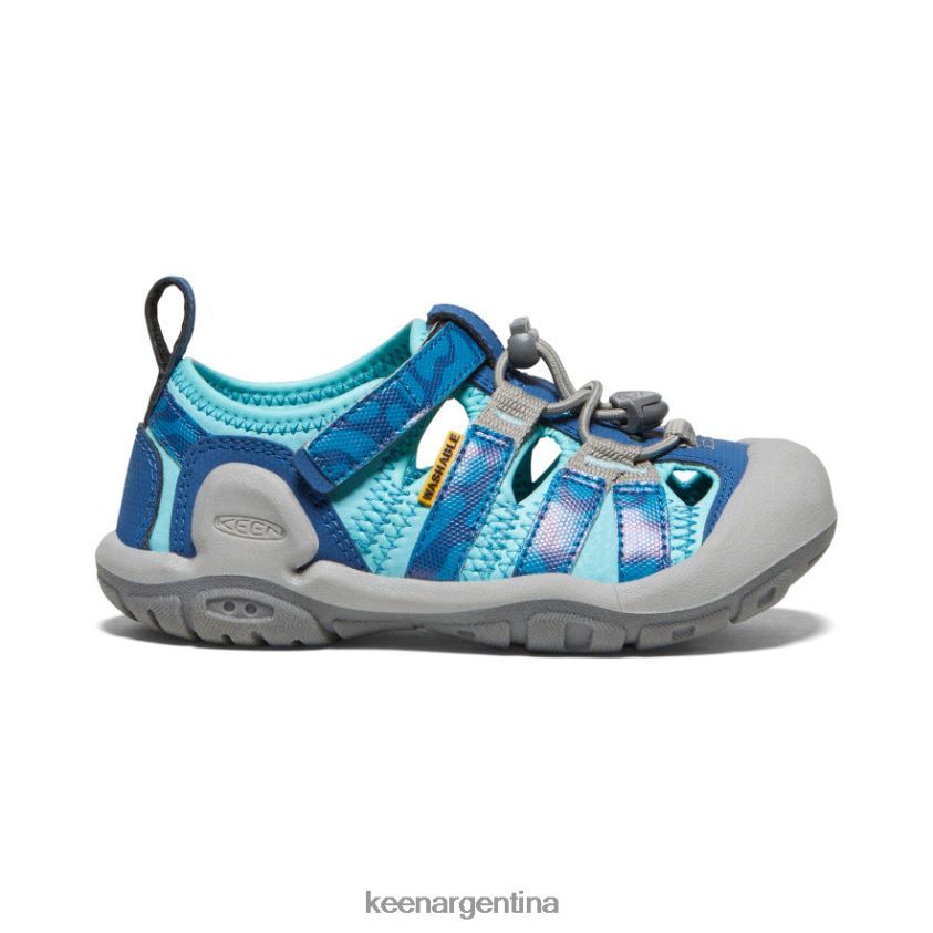 azul fiordo/ipanema calzado KEEN arroyo nudo T0822B775 pequeños niños - Imagen 1