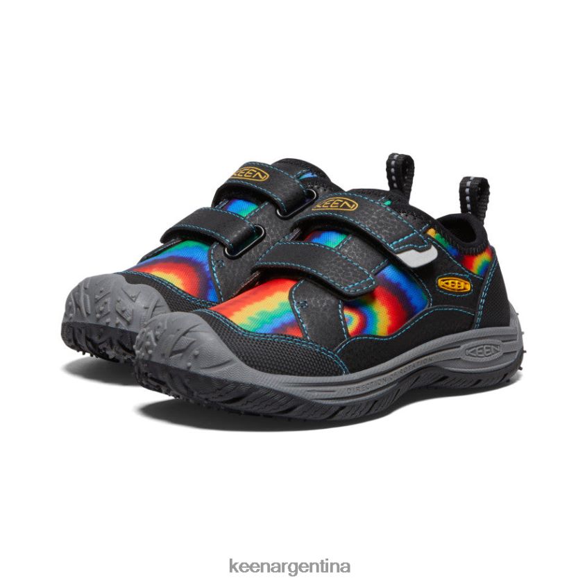 azul intenso/teñido anudado original calzado KEEN sabueso de velocidad T0822B811 pequeños niños - Imagen 2