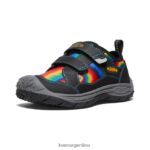 azul intenso/teñido anudado original calzado KEEN sabueso de velocidad T0822B811 pequeños niños - Imagen 3