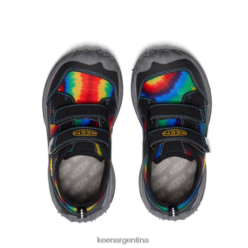 azul intenso/teñido anudado original calzado KEEN sabueso de velocidad T0822B811 pequeños niños - Imagen 4