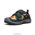 azul intenso/teñido anudado original calzado KEEN sabueso de velocidad T0822B873 niños grandes - Imagen 3