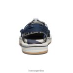 azul marino/abedul calzado KEEN lienzo uneek T0822B106 hombres - Imagen 5