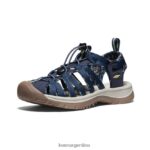 azul marino/abedul calzado KEEN susurro T0822B525 mujer - Imagen 3