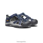 azul marino/gris calzado KEEN venecia h2 T0822B965 niños grandes - Imagen 2